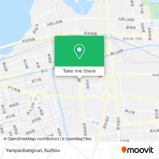Yanqiaobangcun map