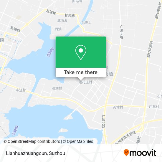 Lianhuazhuangcun map