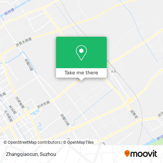 Zhangqiaocun map