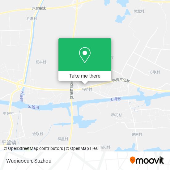 Wuqiaocun map