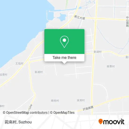 菀南村 map