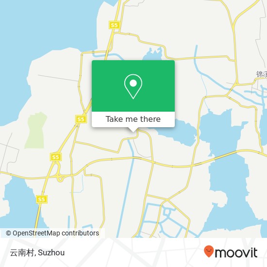 云南村 map