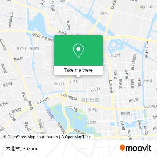 木巷村 map