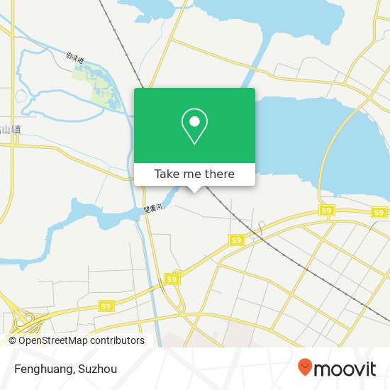 Fenghuang map