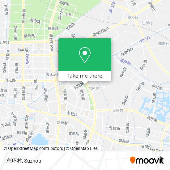 东环村 map