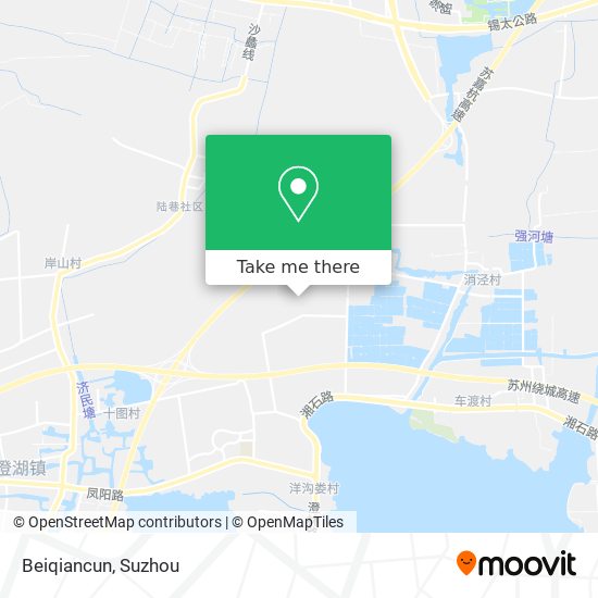 Beiqiancun map