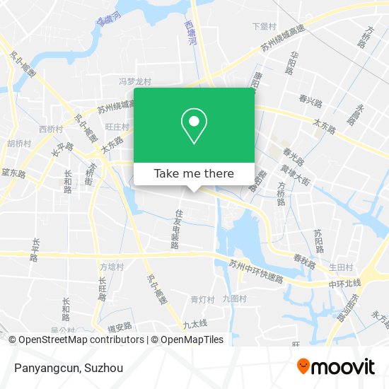 Panyangcun map