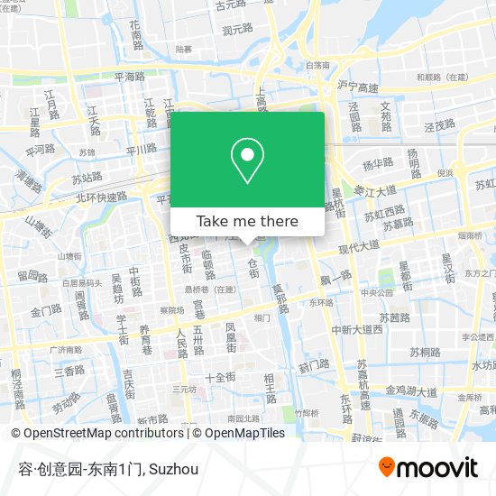 容·创意园-东南1门 map