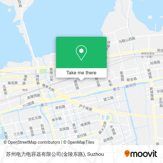 苏州电力电容器有限公司(金陵东路) map
