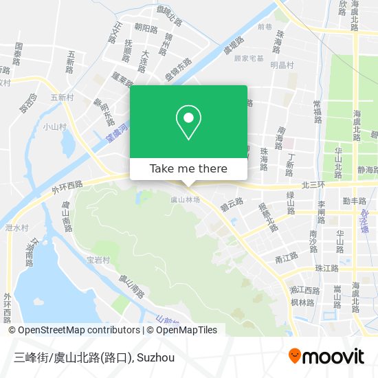 三峰街/虞山北路(路口) map