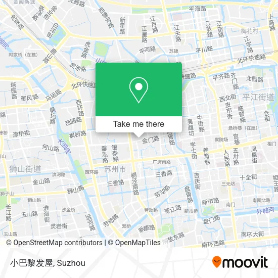 小巴黎发屋 map