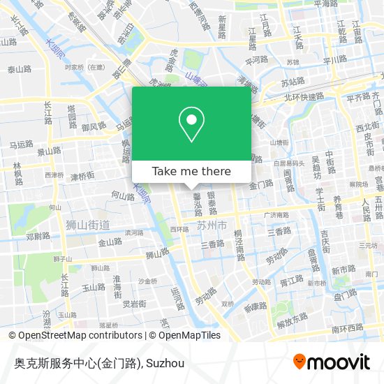 奥克斯服务中心(金门路) map