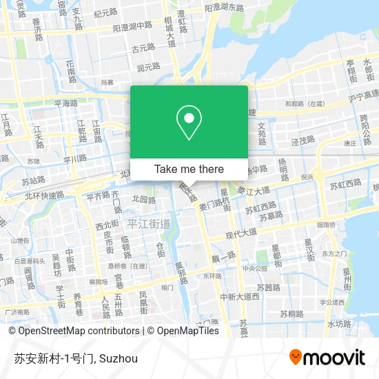 苏安新村-1号门 map