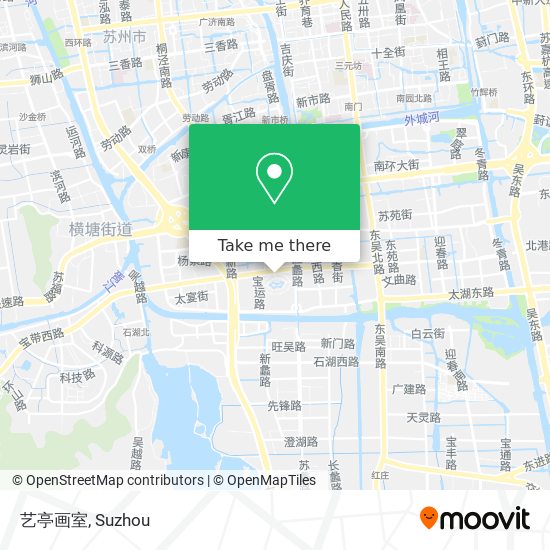 艺亭画室 map