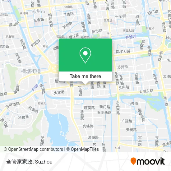 全管家家政 map