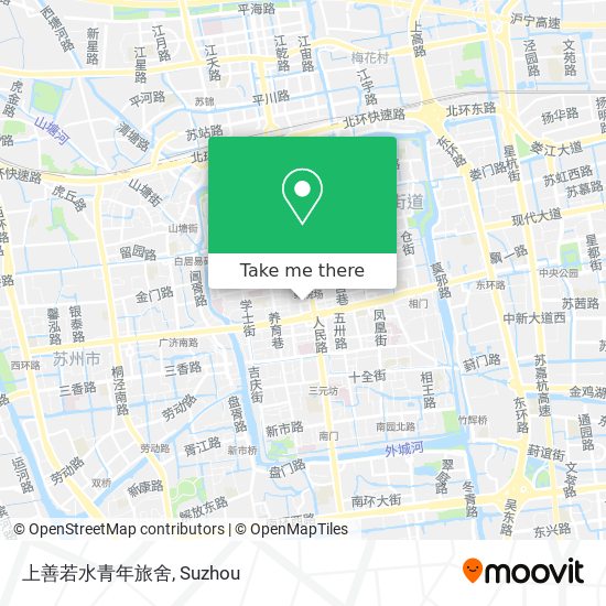 上善若水青年旅舍 map