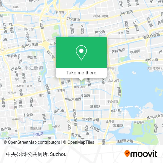 中央公园-公共厕所 map