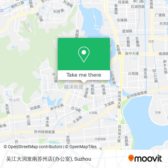 吴江大润发南苏州店(办公室) map