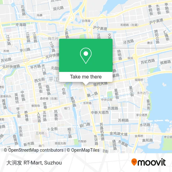 大润发 RT-Mart map