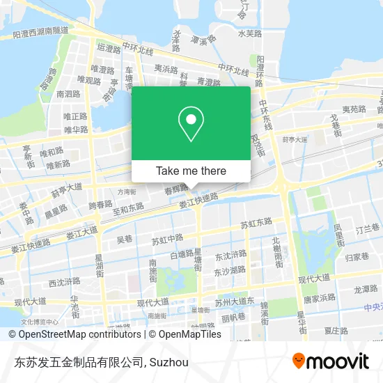 东苏发五金制品有限公司 map