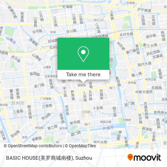 BASIC HOUSE(美罗商城南楼) map