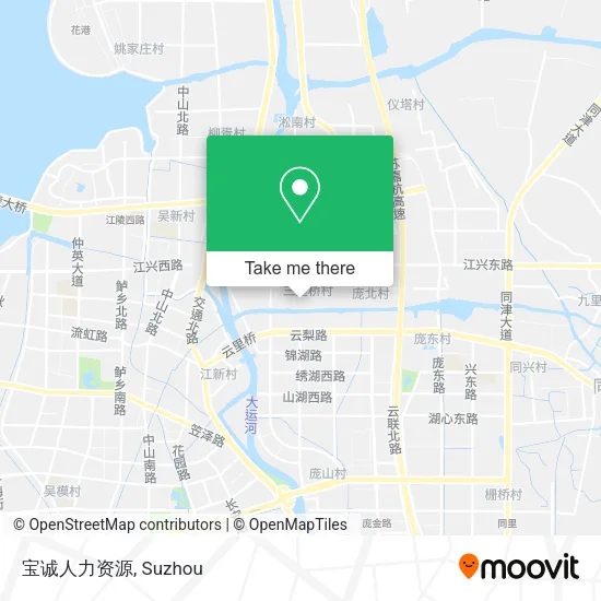 宝诚人力资源 map