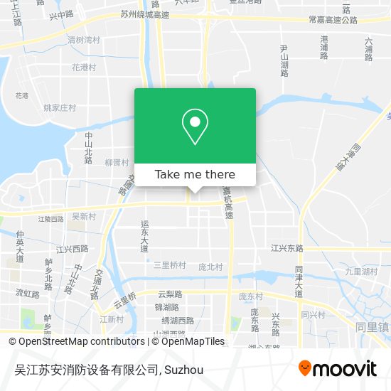 吴江苏安消防设备有限公司 map