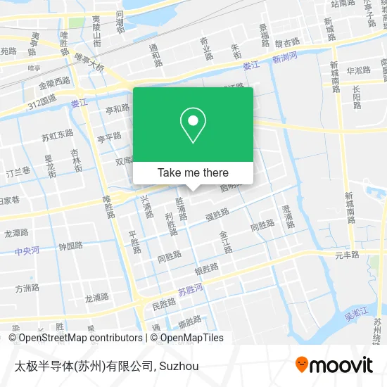太极半导体(苏州)有限公司 map