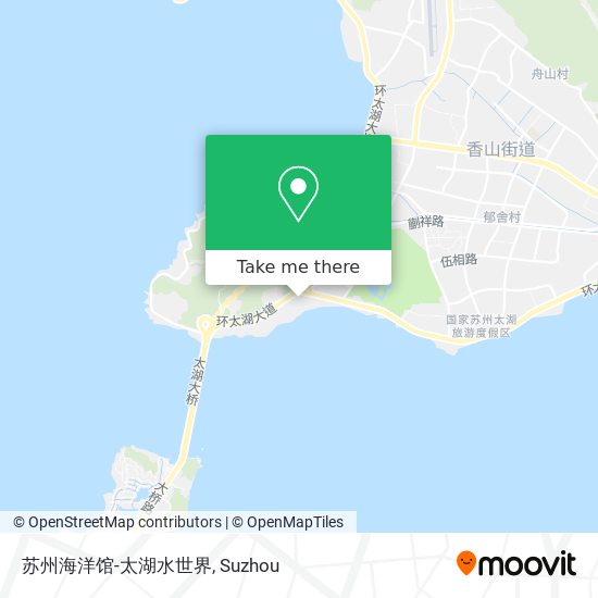 苏州海洋馆-太湖水世界 map