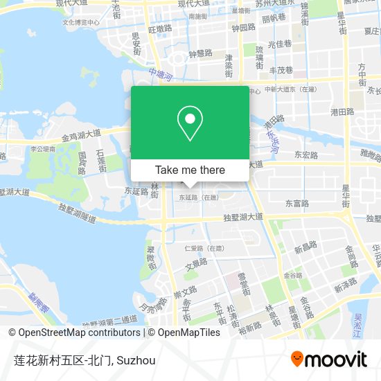 莲花新村五区-北门 map