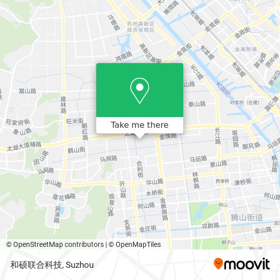 和硕联合科技 map