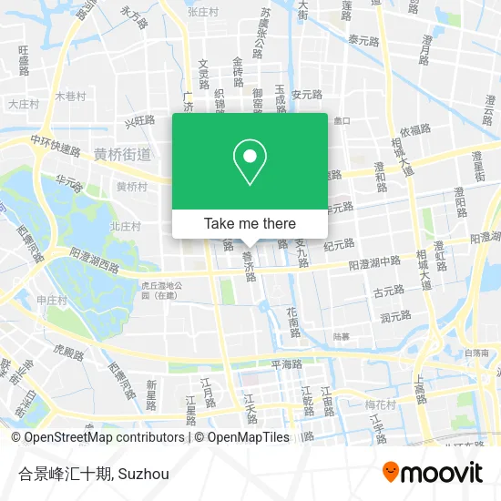 合景峰汇十期 map