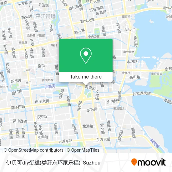 伊贝可diy蛋糕(娄葑东环家乐福) map
