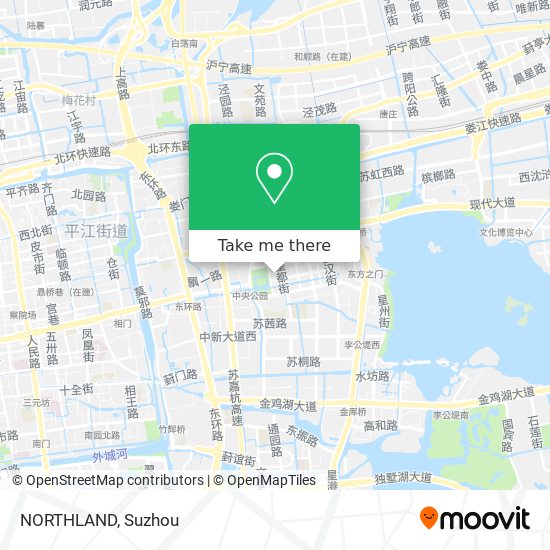 NORTHLAND map