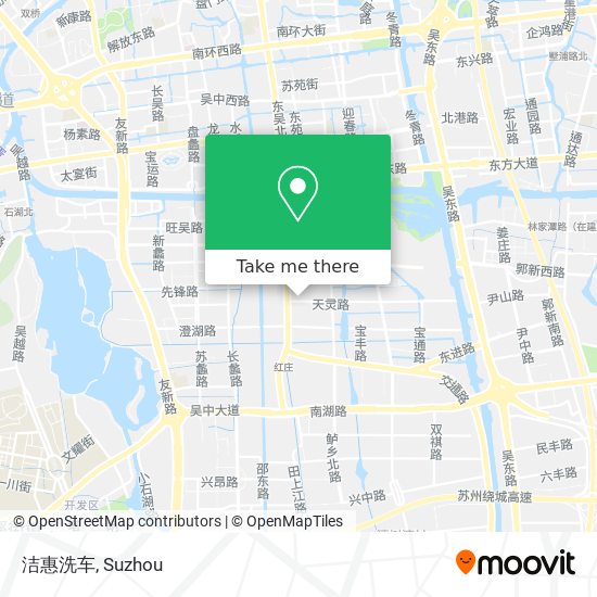 洁惠洗车 map