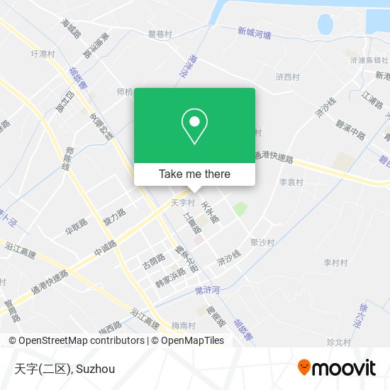 天字(二区) map