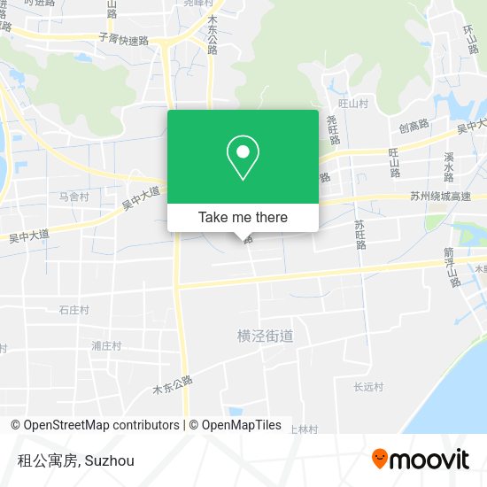 租公寓房 map