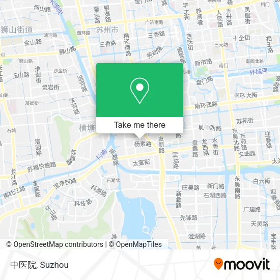 中医院 map