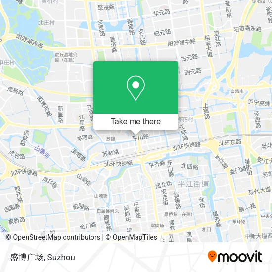 盛博广场 map