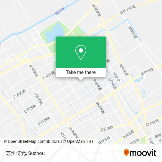 苏州博元 map