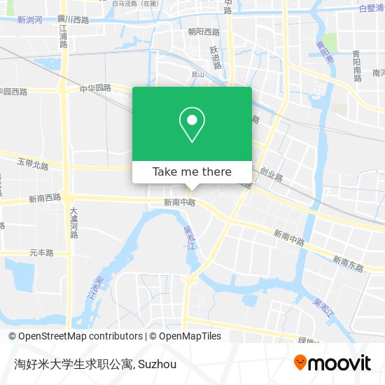 淘好米大学生求职公寓 map