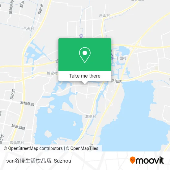 san谷慢生活饮品店 map