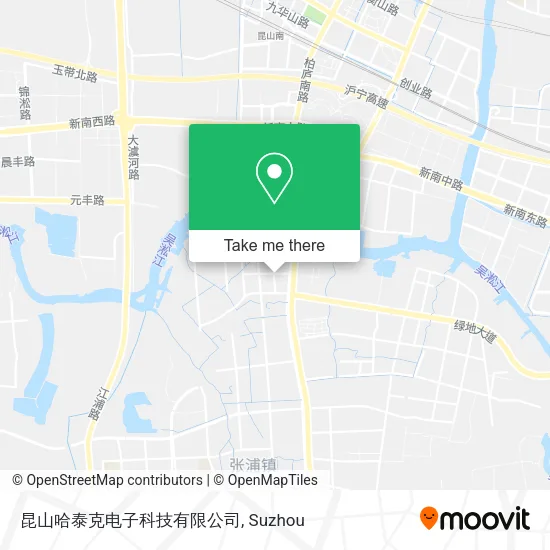 昆山哈泰克电子科技有限公司 map