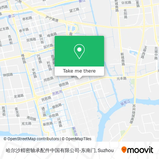 哈尔沙精密轴承配件中国有限公司-东南门 map