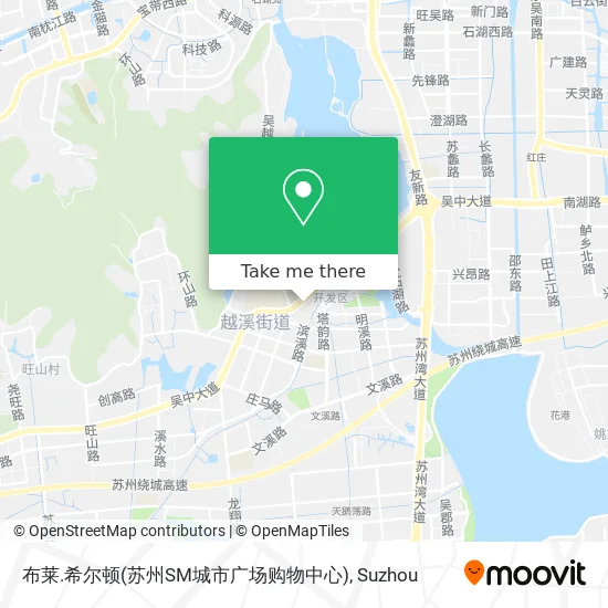 布莱.希尔顿(苏州SM城市广场购物中心) map