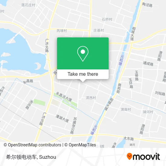 希尔顿电动车 map