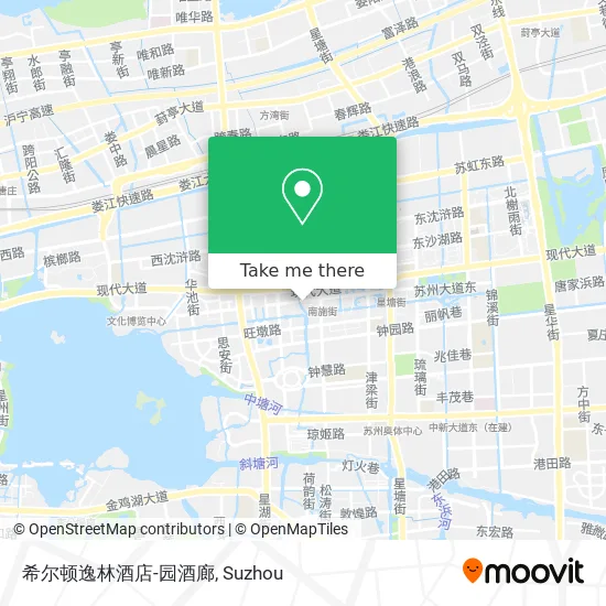希尔顿逸林酒店-园酒廊 map