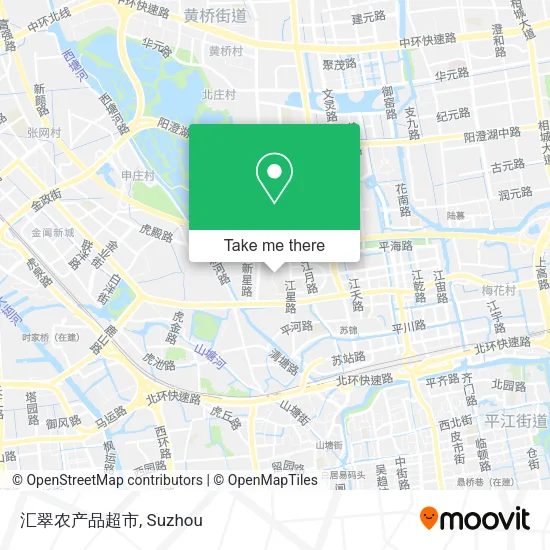 汇翠农产品超市 map