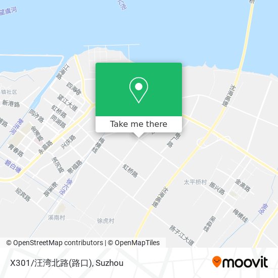 X301/汪湾北路(路口) map
