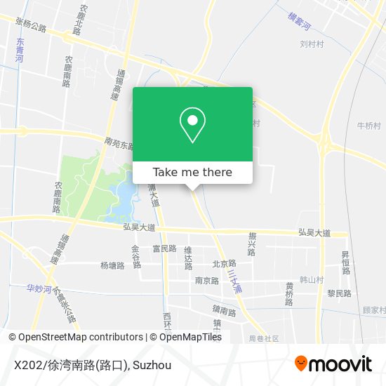X202/徐湾南路(路口) map